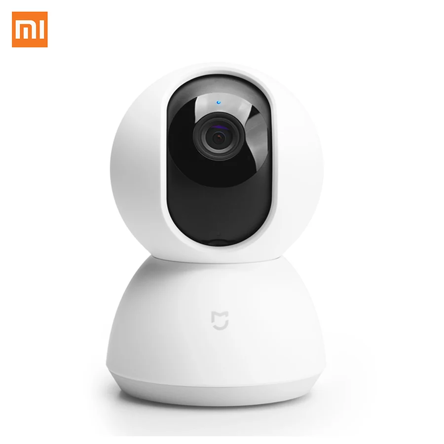 Only camera Оригинальная Xiao mi умная домашняя камера безопасности 1080P hd 360 градусов камера ночного видения IP Cam wifi используется для управления приложением mi home - Цвет: Only camera