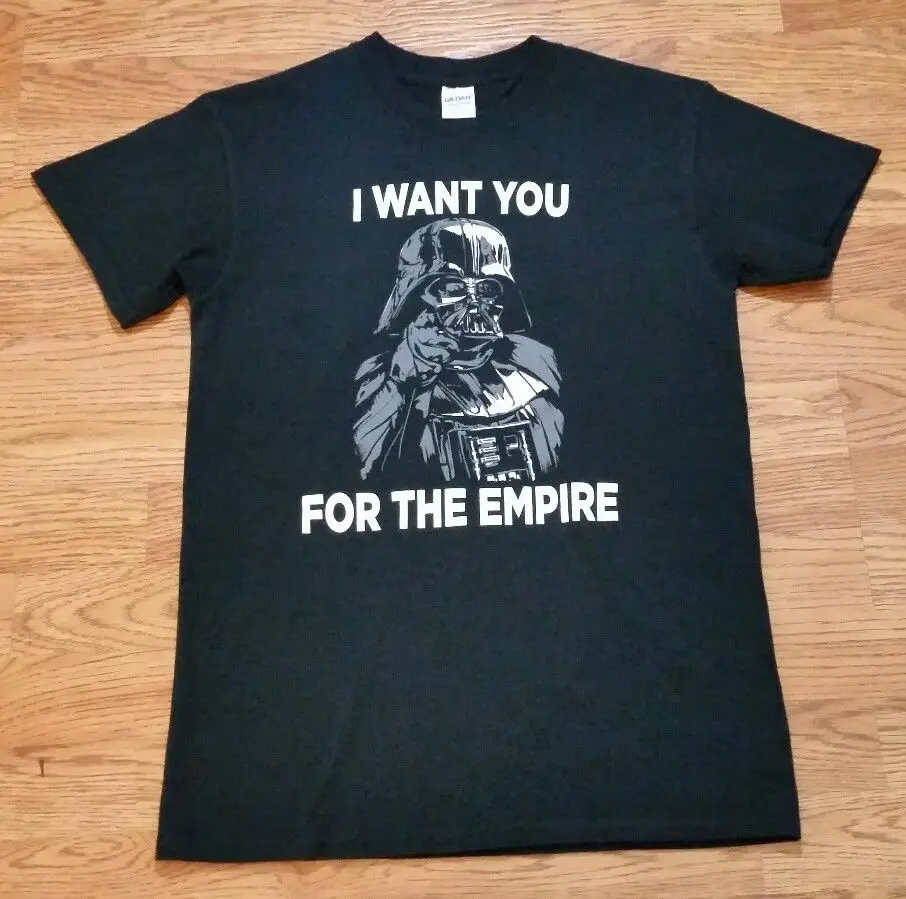 

Star Wars Darth Vader t-shirt (S) Black / "I WANT YOU FOR THE EMPIRE" Free shipping
