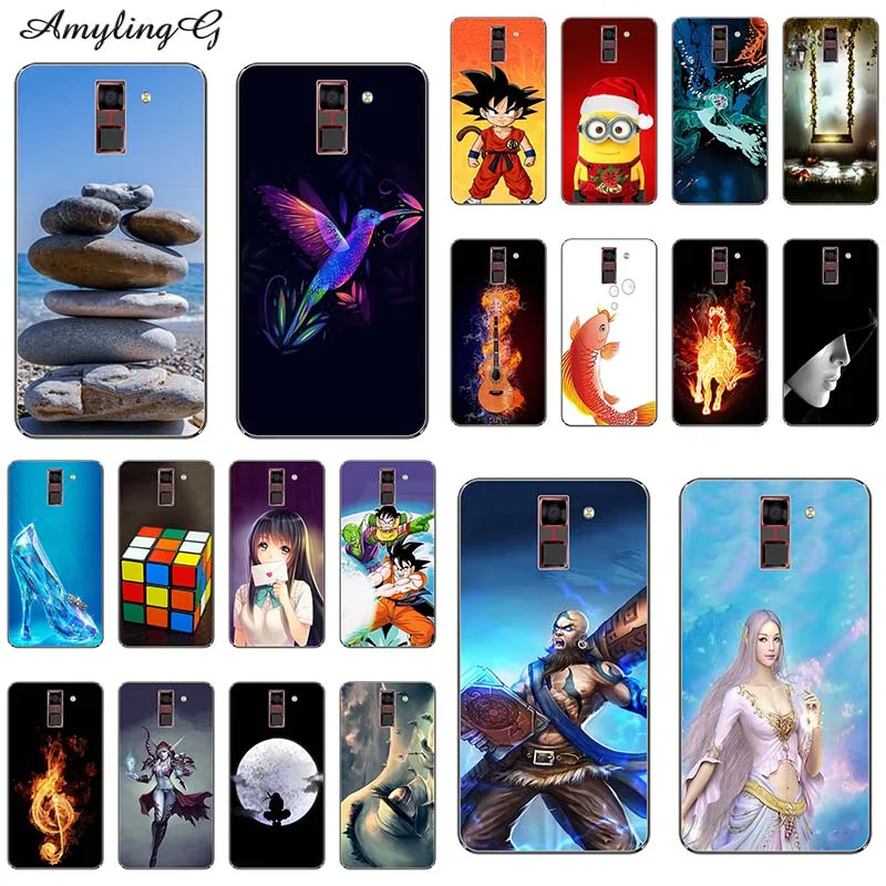 

Fashion Printing Colorful Cell Phone Covers Case For HomTom HT30 HT 30 5.5" Soft TPU Cases Printed Back Cover Capa Full Shell HD