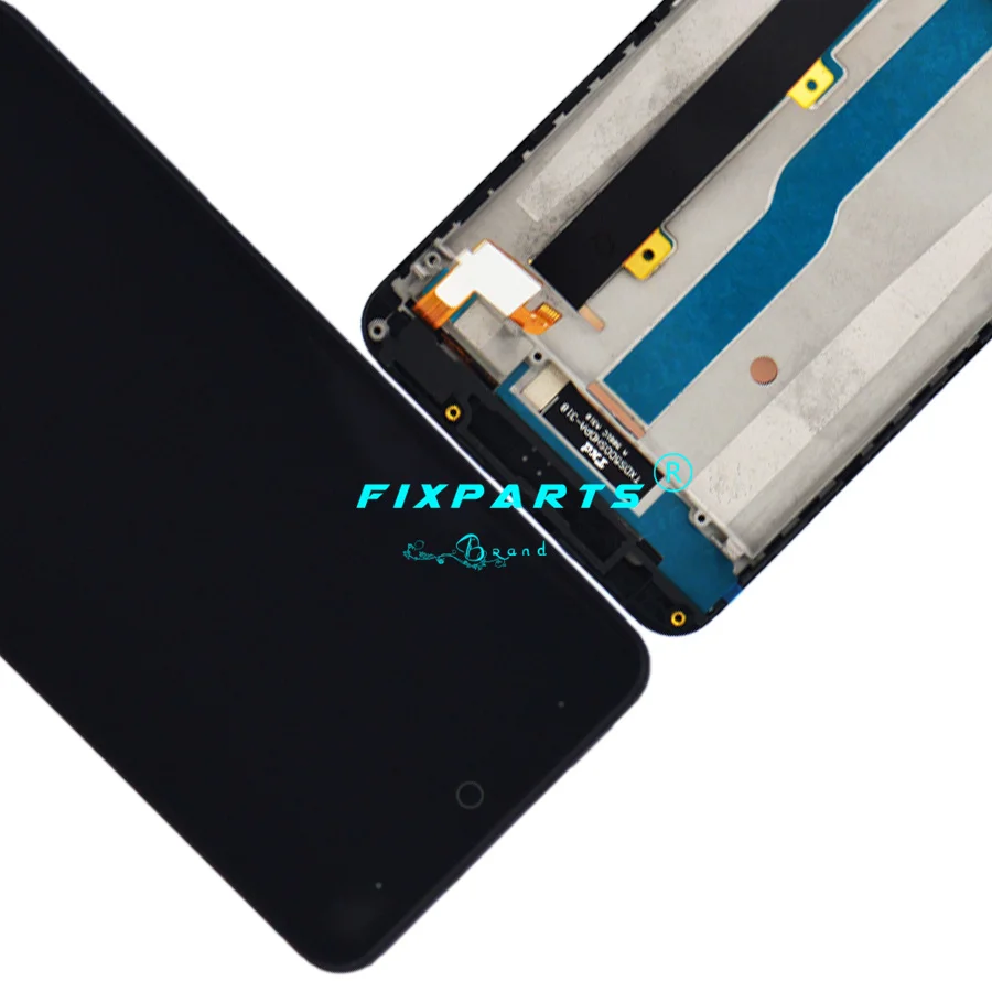 ZTE Blade A610 LCD Display Touch Screen HD Digitizer Assembly Replacement+frame For ZTE Blade A610A241 Version 318 (5)