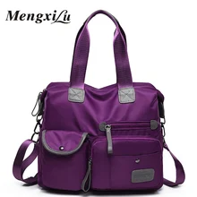 

Women Handbags Korean Version Women Shoulder Bag Nylon Waterproof Fashion Design Crossbody Bags Female Multi-layer Portable Tote