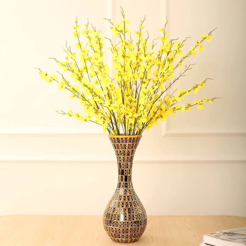 New Wedding Decoration Butterfly Orchid Artificial Flowers Romantic