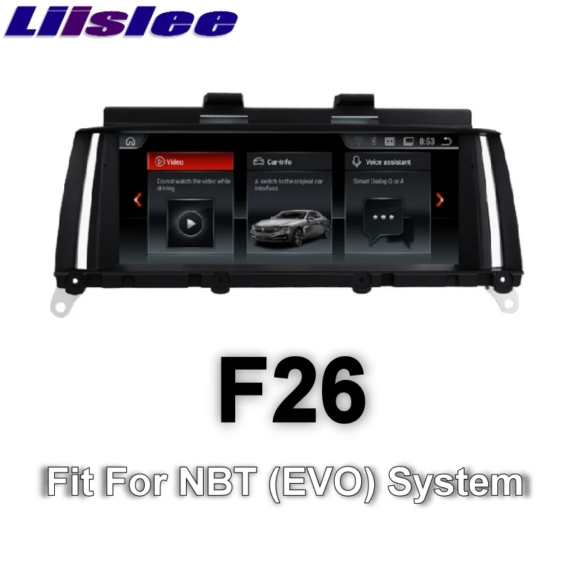 Best For BMW X4 F26 2014~2017 LiisLee Car Multimedia GPS Audio Hi-Fi Radio Stereo Original Style For NBT Navigation NAVI 0