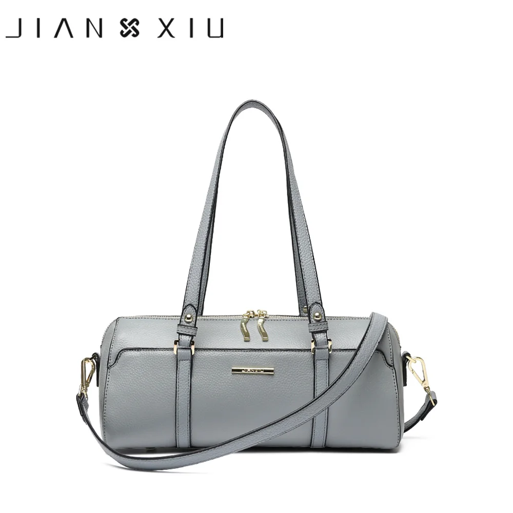 Beste JIANXIU Merk Echt Lederen Handtas Luxe Handtassen Vrouwen Tassen Designer Mode Messenger Bags Kleine Schoudertas Twee Kleuren