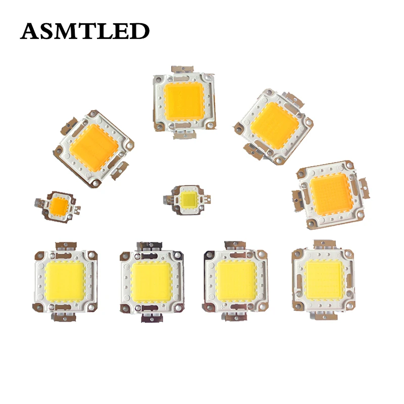 9-12v 30-38v Led Lamp Chip 10w 20w 30w 50w 100w Cold White Warm White ...
