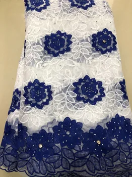 

French Net Lace Fabric 2019 Latest African Fabric With Embroidery NLL3808 Mesh Tulle Lace Milk Silk Fabric High quality Nigerian
