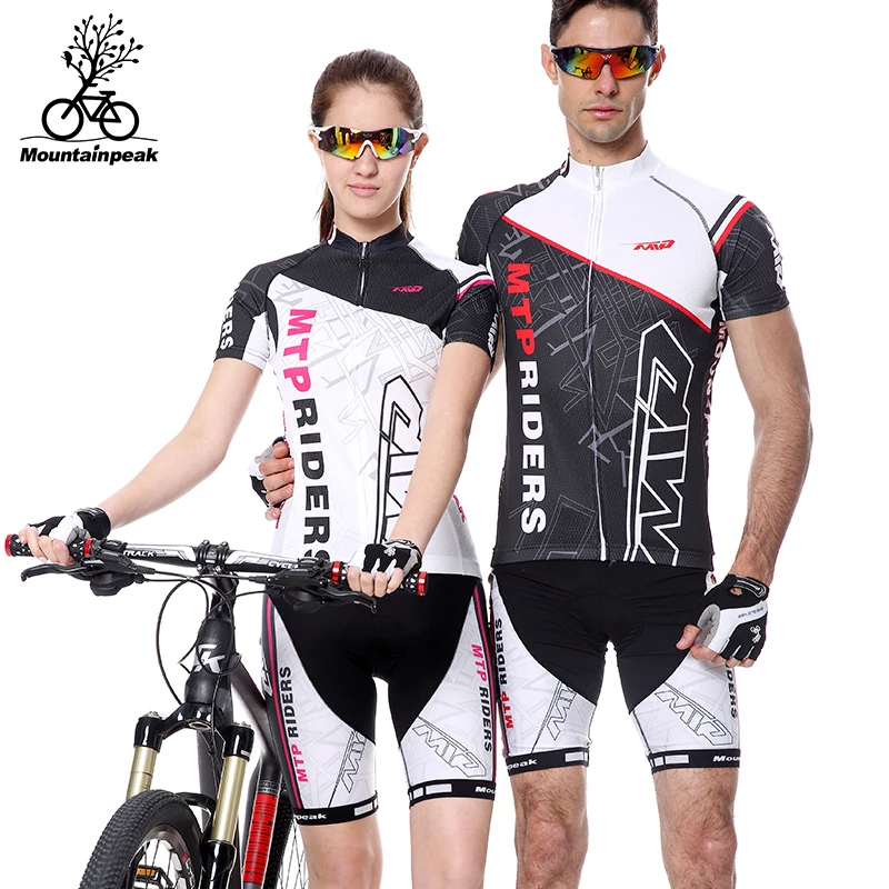 

Men's and Women's Thin Air Cycling Mountain Bike Riding Pants, Shorts Custom MTP Cycling Jerseys Short-sleeved Summer Suit
