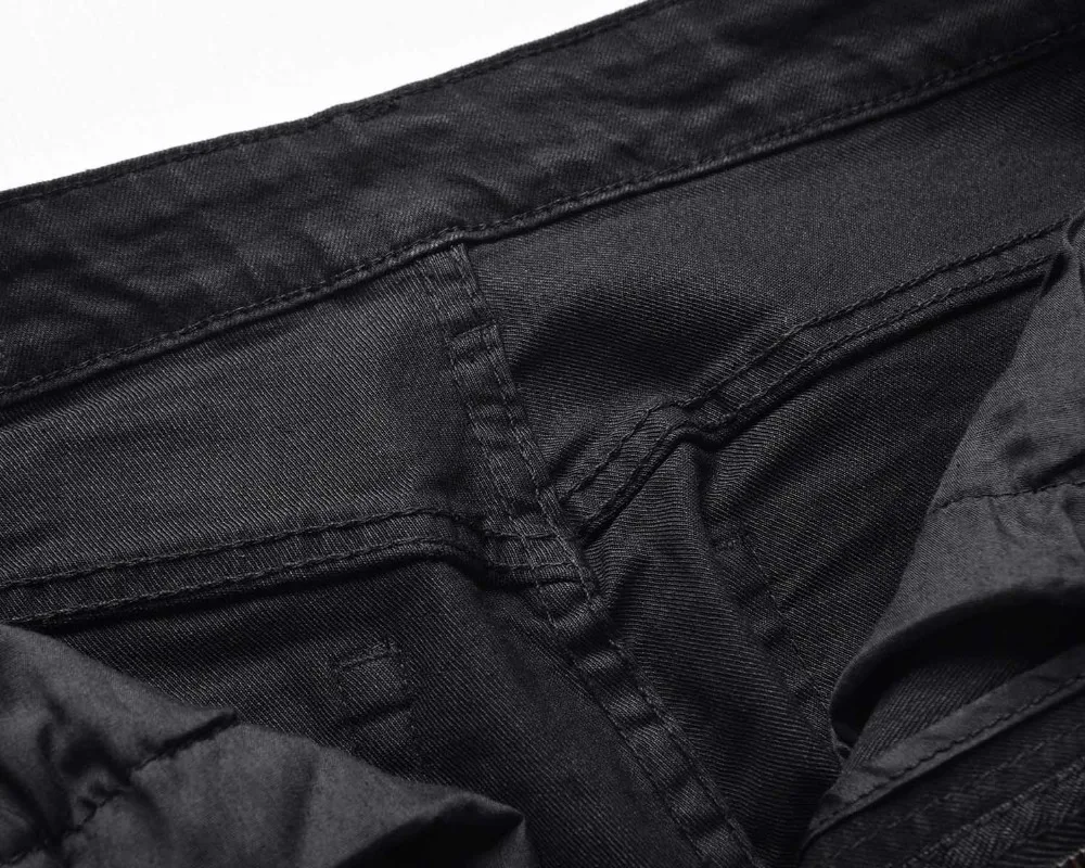 Привет уличная стрейч обтягивающие однотонные черные джинсы для мужчин