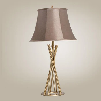 

table lamps Cafe light bedroom bedside lamp retro rural simple European style wedding study room desk lamps ZA8295