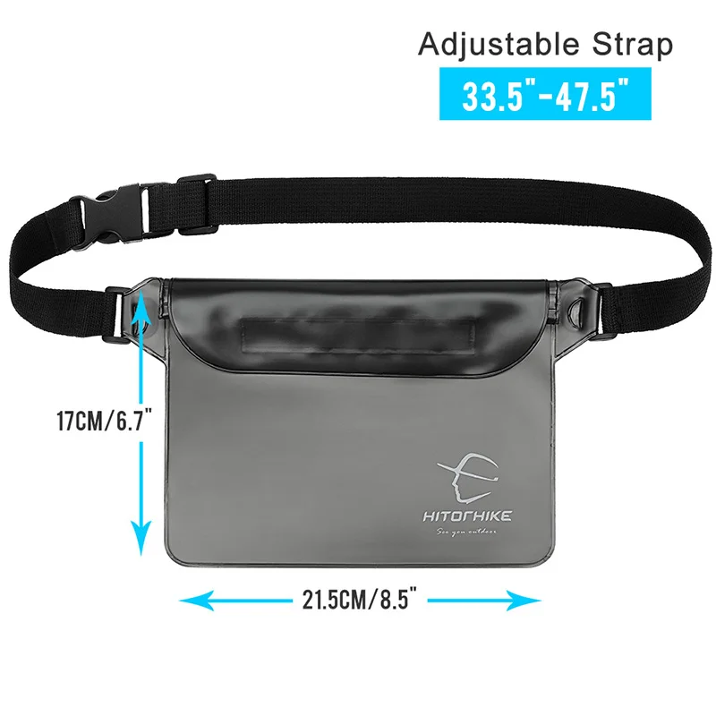 Waterproof Pouch with Waist Strap 2