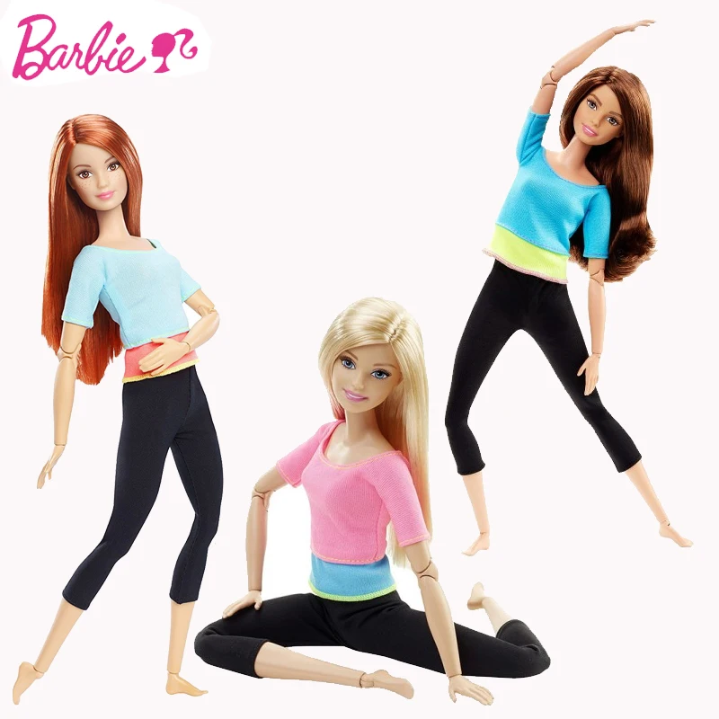 barbie fait de la gym