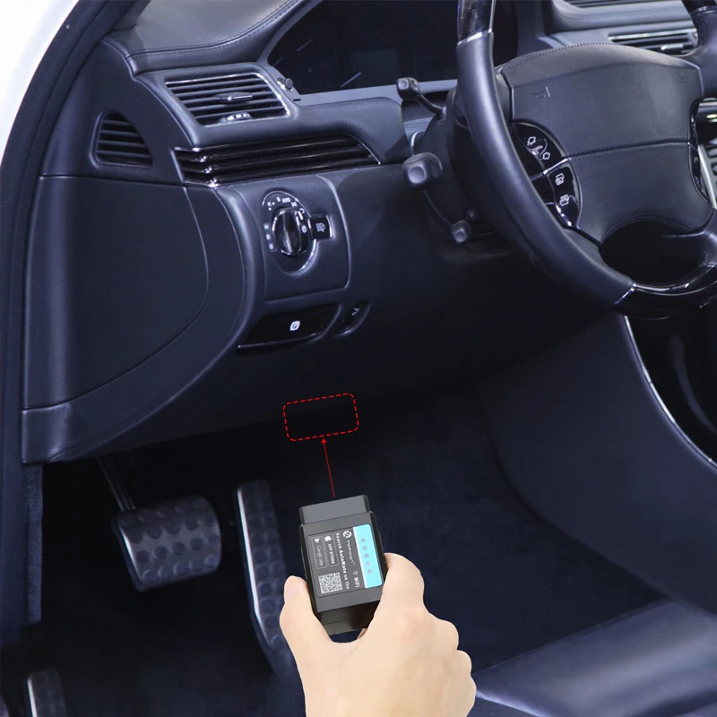 Чип TOPDON 327 V1.5 PIC18F25K80 Super Mini ELM327 OBD2 разъем OBDII EOBD сканер WIFI автоматическая проверка