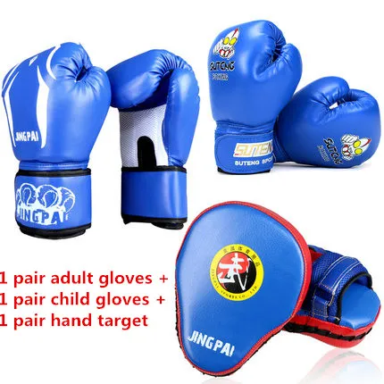 Boxing Mitt Training Target Focus Punch Pad Glove UFC MMA Karate Muay Thai Bag