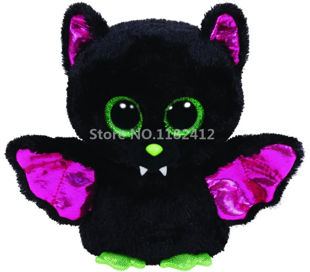 Halloween Stuffed Animals Promotion-Shop For Promotional Halloween Beanie Halloween Igor Bat Plush Toy Cute Stuffed Animal Big Eyes 15cm 6'' Soft Toys for Children Baby Kids Gifts - Halloween Stuffed Animals Promotion-Shop For Promotional Halloween