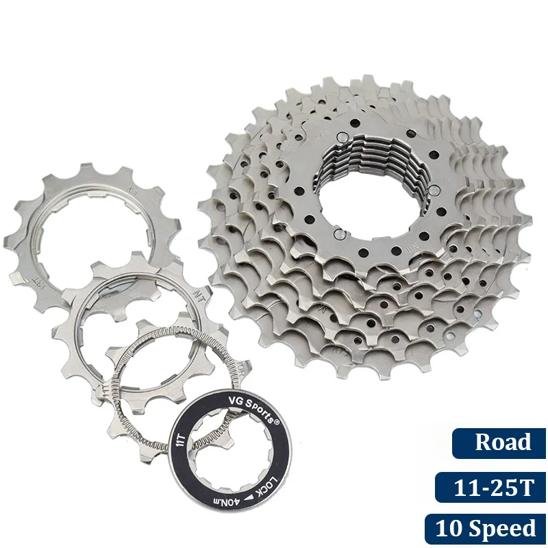 

11-25T 10 Speed Cassette Freewheel Bicycle Parts 10S 20S Bicycle Flywheel Sprocket For Road Bike