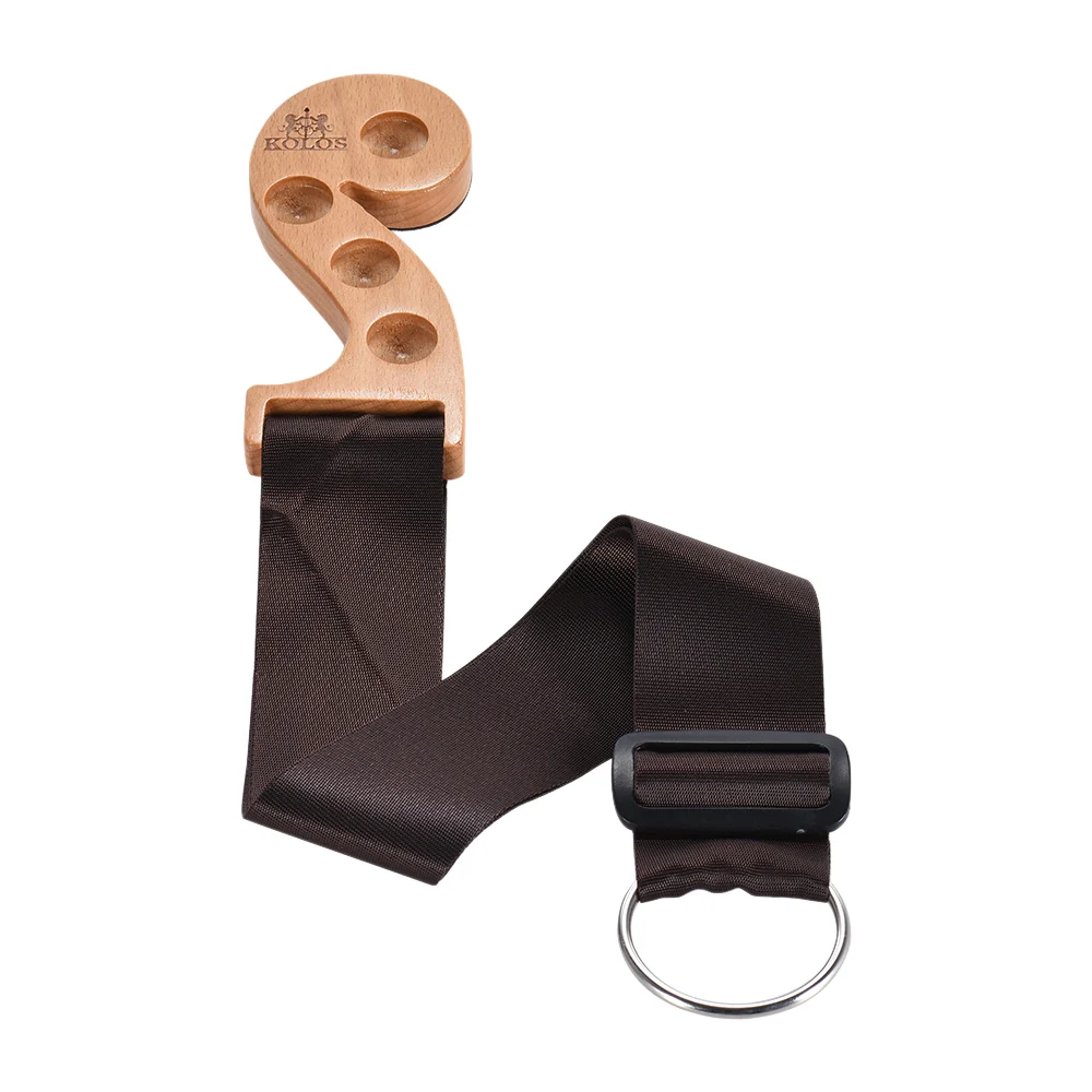 

Solid Wood Cello Endpin Non-slip Stop Holder Rest Anchor Protector Pad Red Wood Color