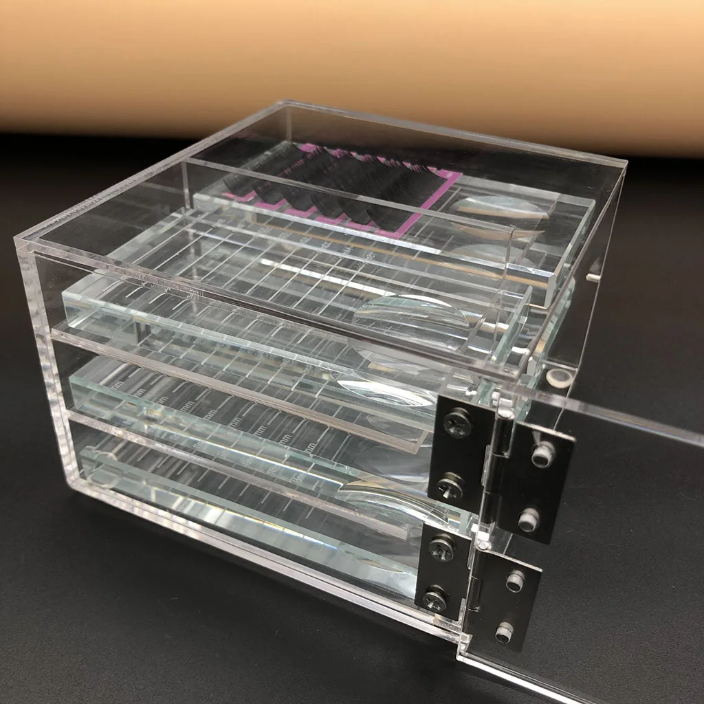 

False Eyelash Case Lashes Storage Box Organizer Makeup Cosmetics Containers Eyelash Extension Holder