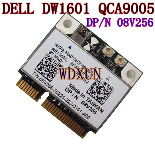 Беспроводная мини-карта DW1601 QCA9005 8V256 WiGig 802.11AD 7 Гбит/с для Latitude 6430u/ E6430 / XPS 18 |