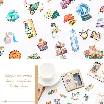 

32pcs/pack Creative Retro Stationery Sticker Pack DIY Diary Scrapbooking Stickers Cute Decoration Journal Stickers