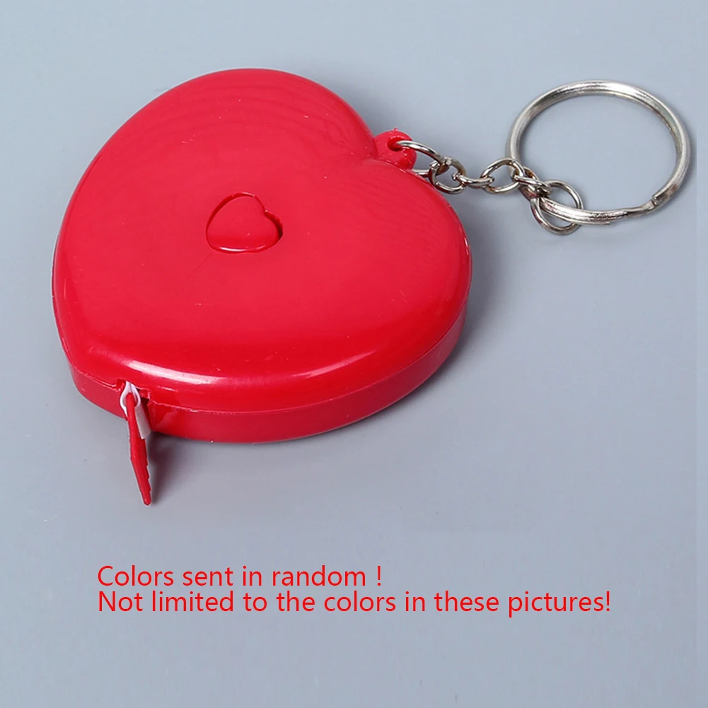 Маленькая мини-лента измерительная лента линейка портного счетчика - Цвет: Random Color