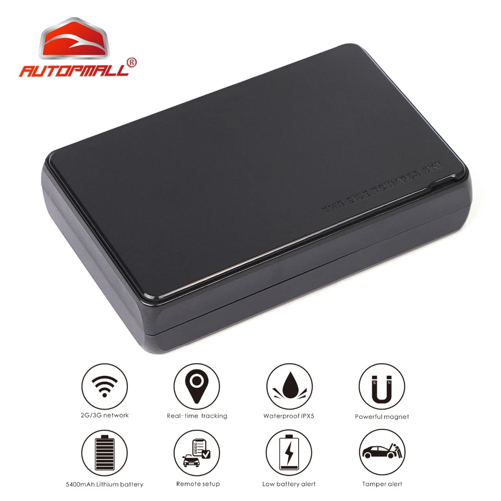 3G GPS Tracker Car GPS Locator 3 Years Standby Time Waterproof IPX5 Magnet Car Tracker Tamper Alert Sleep Mode Web APP Tracking
