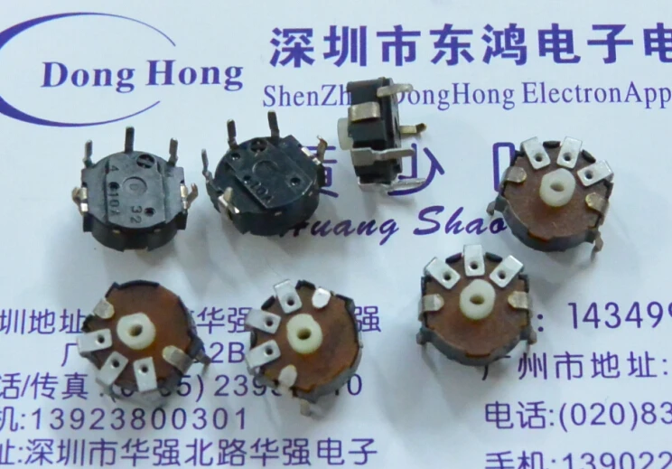 

5PCS/LOT Imported from Japan, Y9 potentiometer, A10K long handle 2mm