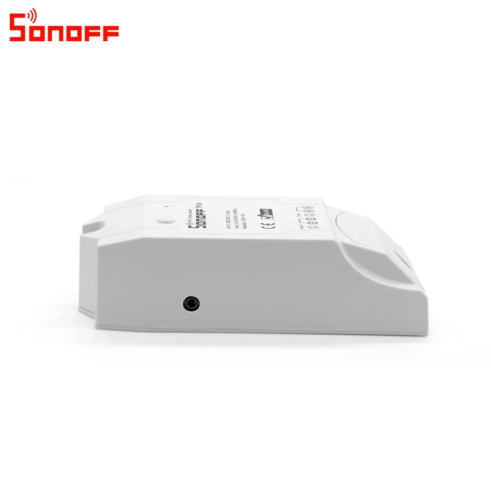 Itead Sonoff TH10 Wifi умный пульт дистанционного управления с поддержкой датчика температуры и влажности работает с Alexa IFTTT