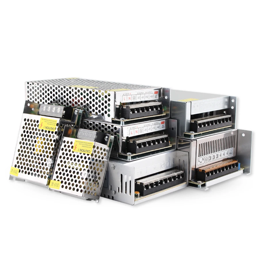 

AC DC Transformator 220V 12V SMPS Switching Power Supply 12V 2A 3A 5A 10A AC DC Power Source LED Light 100W 280W 360W 110V 220V