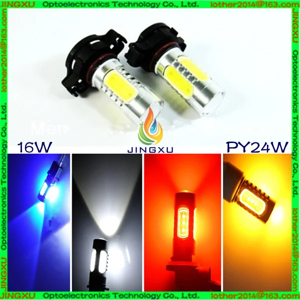 

2016 Limited Hottest Sales Psx24w Py24w 5202 H16 2cree R5 4*1.5w 16w High Power  Led Car Fog Headlight Daytime Running Light