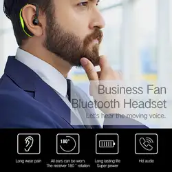 F600 Handsfree бизнес IPX7 водонепроницаемый Bluetooth 4,1 наушник с микрофоном Голосовое управление Беспроводная bluetooth-гарнитура 200 H в режиме ожидания