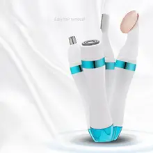 BellyLady электрический триммер 4 в 1 Многофункциональный инструмент удаления волос Эпилятор женский брови волос в носу станок для бритья