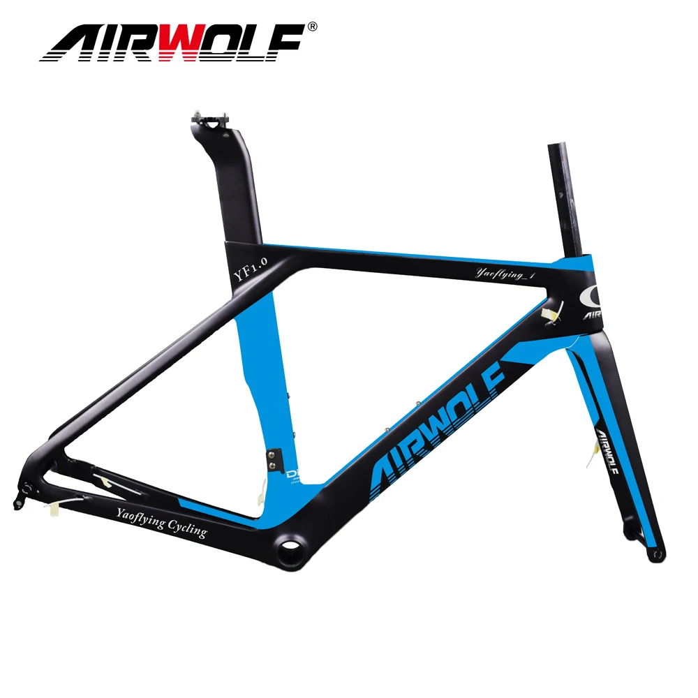 2018 Airwolf шоссейный углеродный диск размер кадра в 49/52/54/56 см Bicicleta углерода