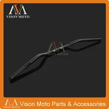 7/" 22 мм руль ручка трубы для Yamaha Honda KTM Suzuki Kawasaki Enduro Supermoto SM Мотоцикл Мотокросс черный