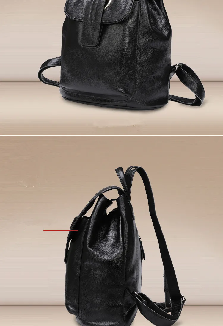 real cowskin women backpack (7)