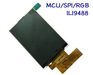 3 5 дюймовый 45PIN 262K SPI TFT LCD цветной экран ILI9488 привод IC 8/16Bit MCU 18Bit RGB интерфейс 320*480 |