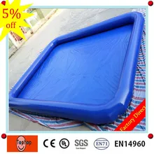 6*6 м 0,9 мм ПВХ брезент открытый резиновый семейный пластиковый надувной бассейн для взрослых, складной над землёй бассейн для продажи