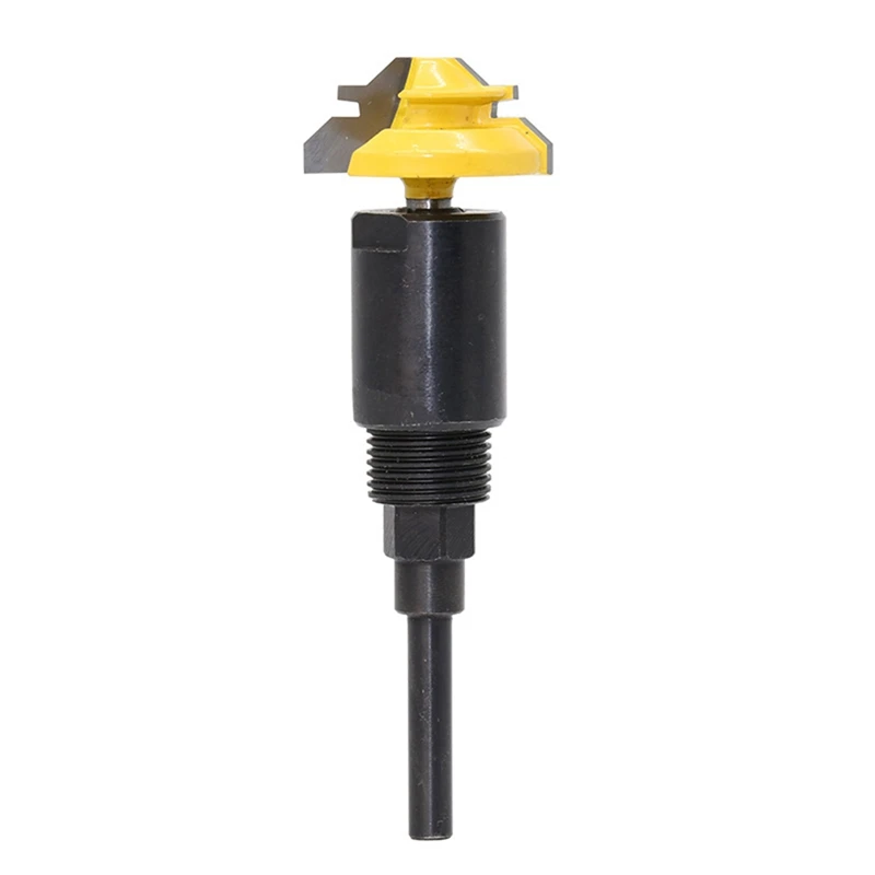 

1/4 in Shank Collet Chuck Holder Woodwork CNC Milling Router Bit Extension Rod NEW