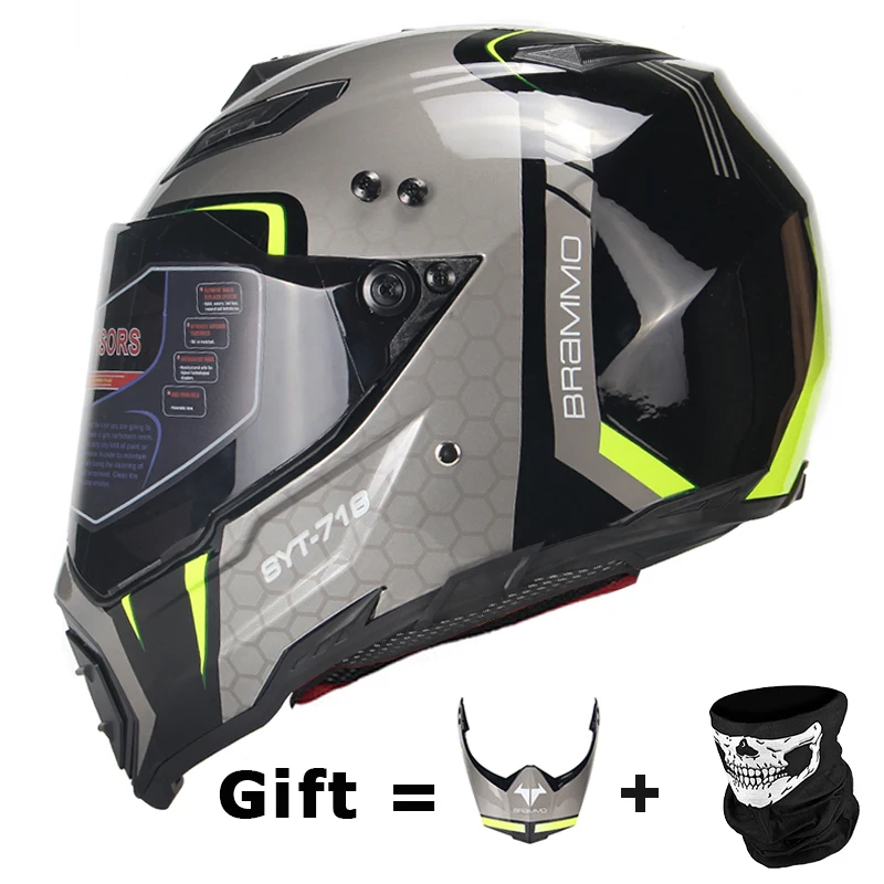 

BYE New Motorcycle Helmet Men Full Face Helmet Moto Riding ABS Material Adventure Motocross Helmet Motorbike DOT Certification#