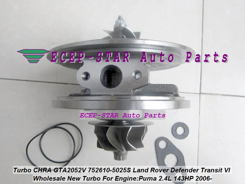 Turbo Cartridge CHRA GTA2052V 752610 752610-5025S 752610-5009S 752610-5010S For Land Rover Defender Transit VI Puma 2.4L TDCi (4)