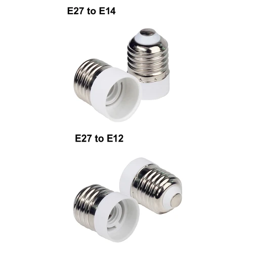 E27 남성-E14 G9 E12 B22 G4 MR16 GU10 E40 여성 램프베이스 램프 홀더, 변환기 소켓 어댑터 LED 옥수수 전구 조명, 1 개 4