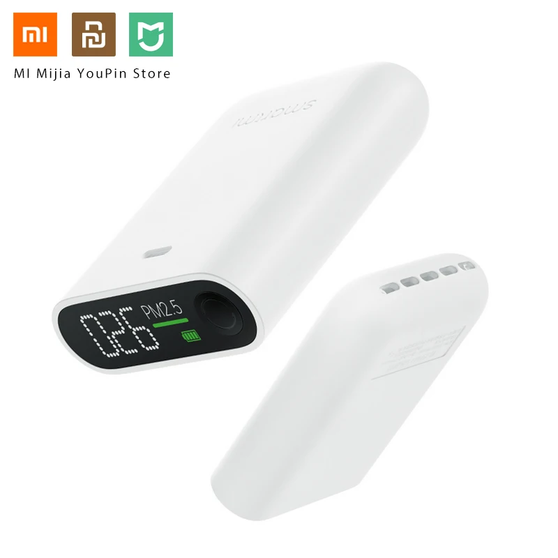 Оригинальный xiaomi mijia Zhimi PM2.5 детектор воздуха Портативный OLED Экран мониторинга