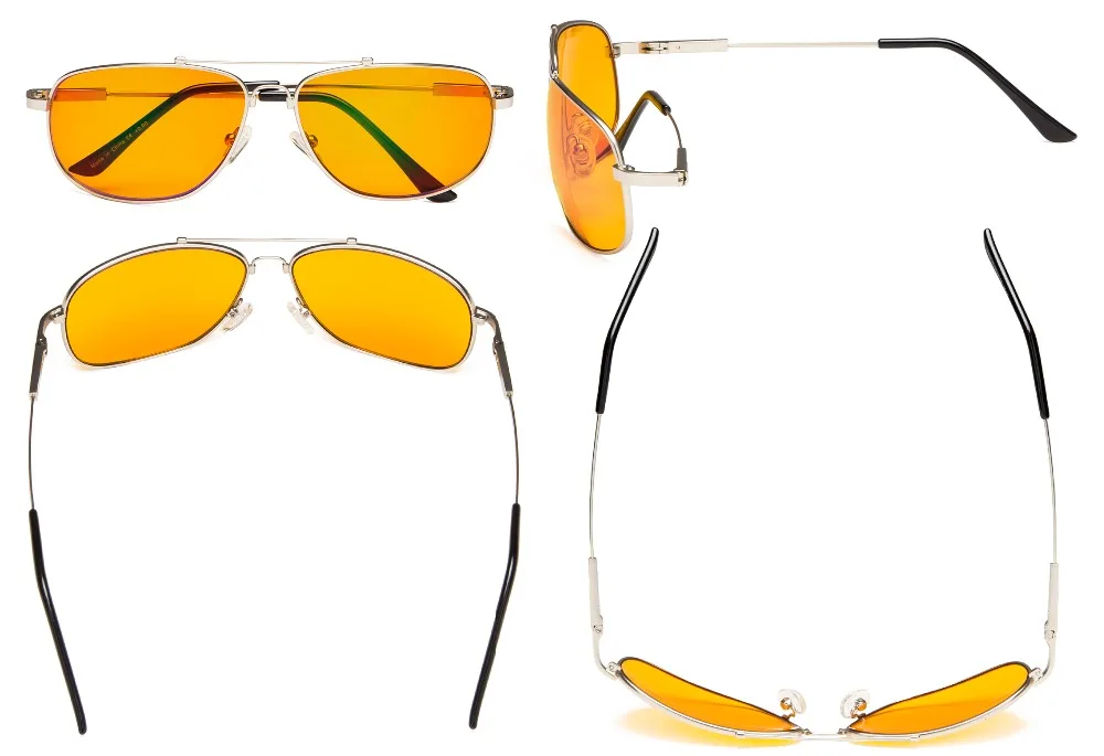 DS1803 Eyekepper Memory Frame синие блокирующие очки для сна-Ночные очки-Специальные Оранжевые тонированные очки
