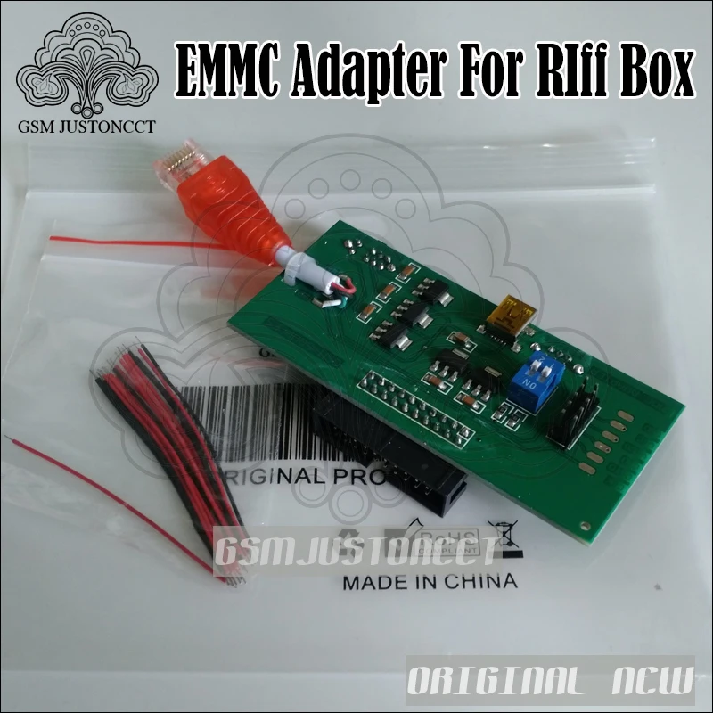 Выполнить работу eMMC без изменения коробки EMMC адаптер для Riff box jtag Инструменты для ремонта программного обеспечения