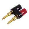 Extended Speaker banana plugs BINDING POST terminals connector banana socket Dual Female Banana Plug for Speaker Amplifier 1pc ► Photo 2/6