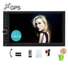 GPS bluetooth Audio Headunit FM/AM Car Radio 2 Din Android GPS radio recorder 2din audio player android headunit browser Free