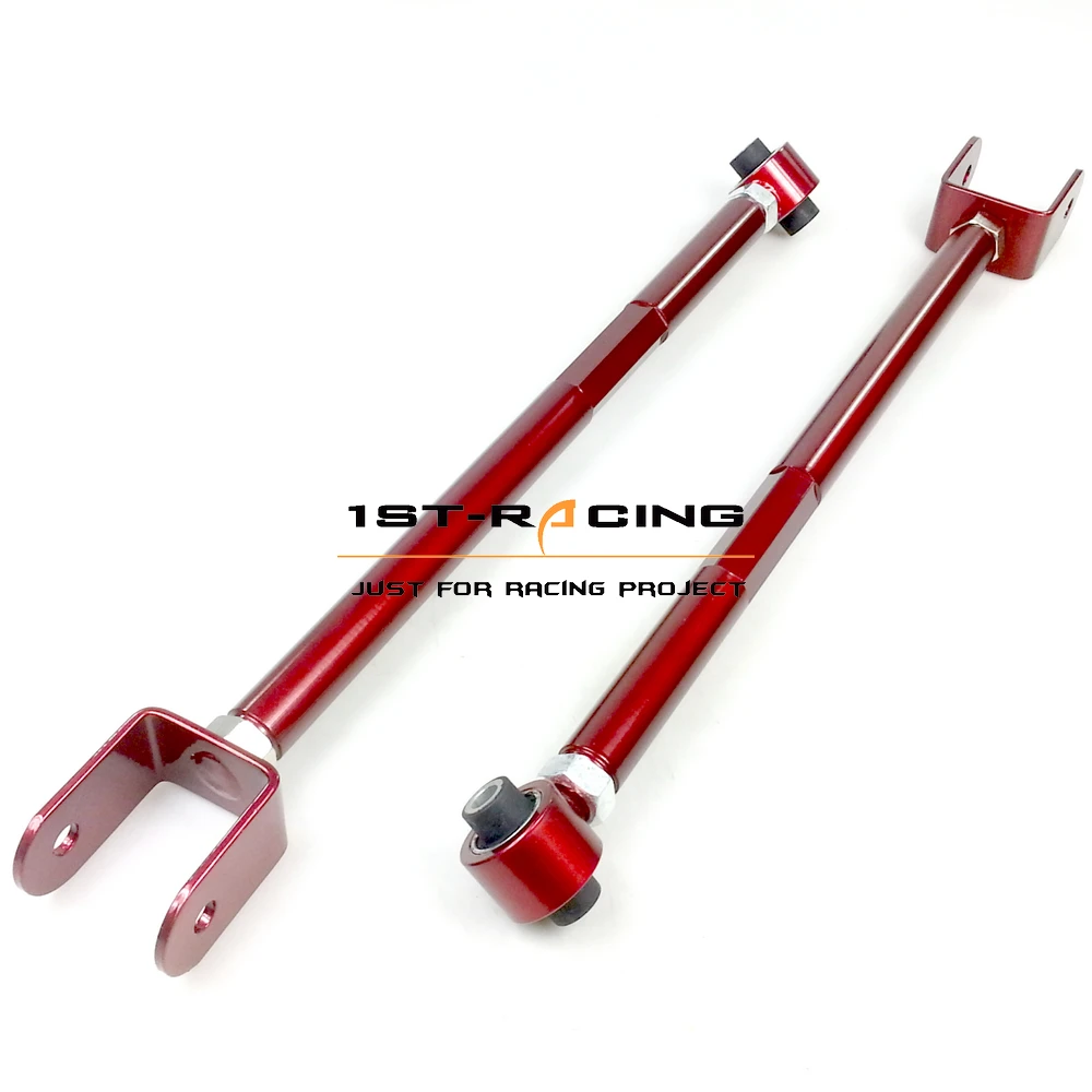 FOR BMW 3 SERIES E36 E46 M3 Z3&Z4 RED REAR LOWER ADJUSTABLE CAMBER