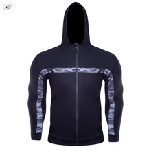 Фитнес длинный рукав с капюшоном плотные толстовки мужские куртки для бега спортивные пальто на молнии тонкие толстовки Спортивная тренировочная спортивная одежда топы