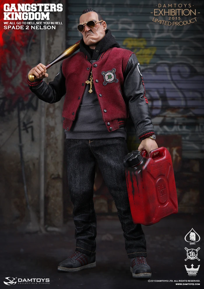 1/6 весы фигурка Коллекционная кукла гангстеры база лопата 2 Нельсон GKS002EX 12