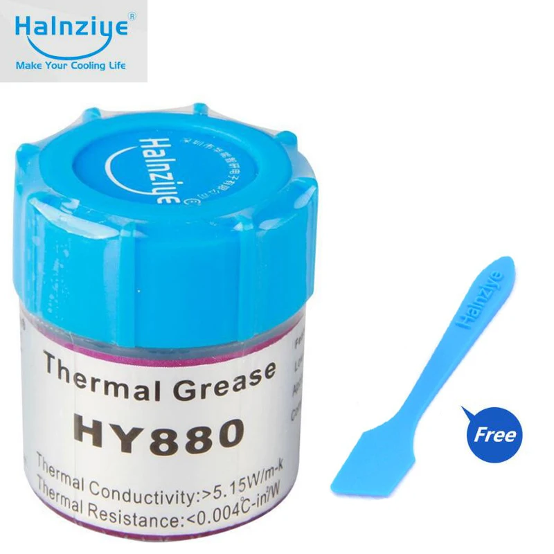 HALNZIYE HY880 المعالج بطاقة جرافيكس CPU GPU بالوعة الحرارة التبريد المبرد المبرد شحم حراري مركب الشحوم السيليكا HALNZIYE HY880 المعالج بطاقة جرافيكس CPU GPU بالوعة الحرارة التبريد المبرد المبرد شحم حراري مركب الشحوم السيليكا