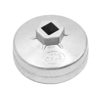

uxcell 14 Flutes 74mm Inner Dia Metal Oil Filter Wrench Cap Tool Remover for Car Auto
